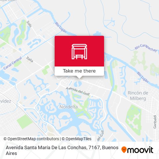 Avenida Santa María De Las Conchas, 7167 map