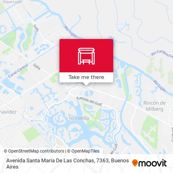 Mapa de Avenida Santa María De Las Conchas, 7363