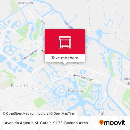 Avenida Agustín M. García, 9123 map