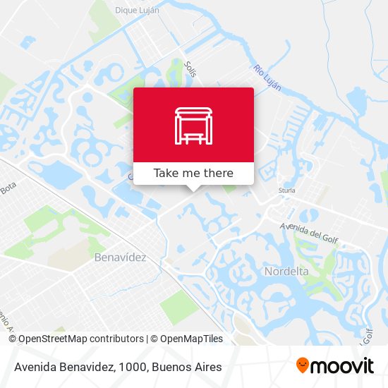 Avenida Benavidez, 1000 map