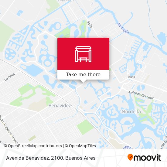 Mapa de Avenida Benavidez, 2100