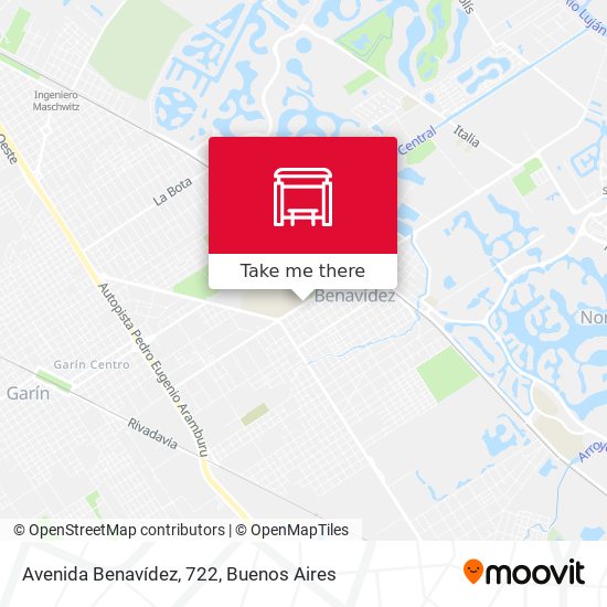 Avenida Benavídez, 722 map