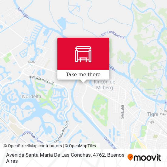 Avenida Santa María De Las Conchas, 4762 map