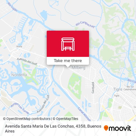 Avenida Santa María De Las Conchas, 4358 map