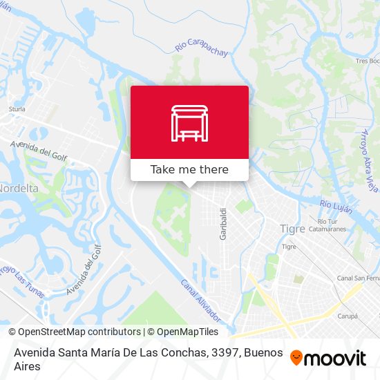 Avenida Santa María De Las Conchas, 3397 map