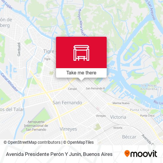 Avenida Presidente Perón Y Junín map