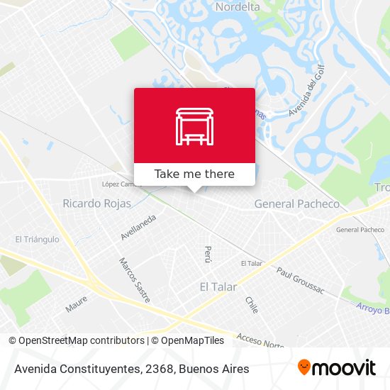 Avenida Constituyentes, 2368 map