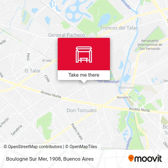 Boulogne Sur Mer, 1908 map