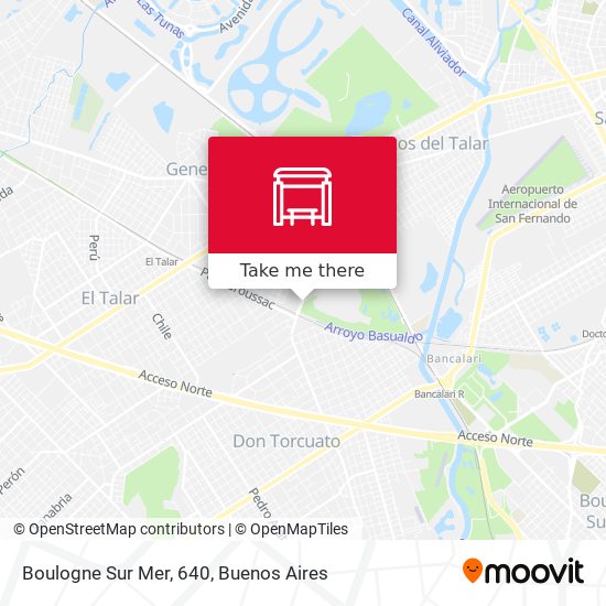 Boulogne Sur Mer, 640 map