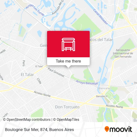Boulogne Sur Mer, 874 map