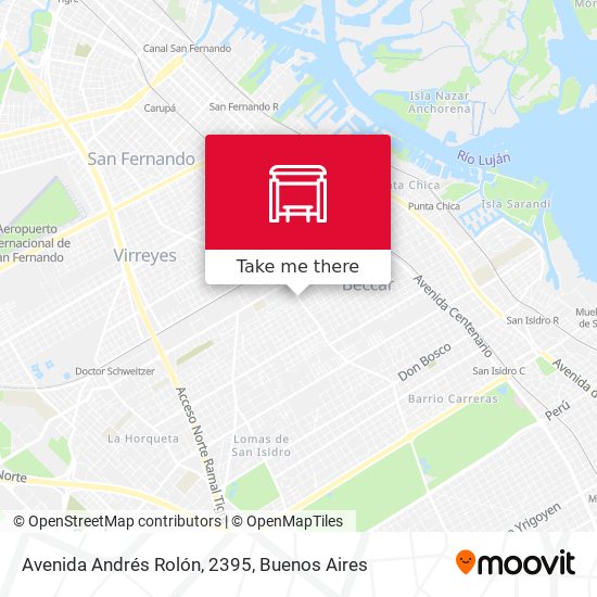 Mapa de Avenida Andrés Rolón, 2395