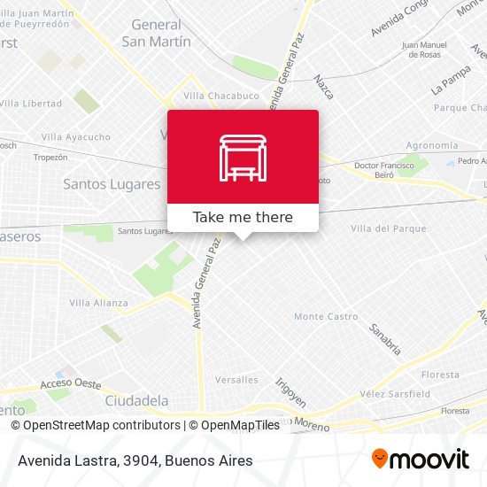 Avenida Lastra, 3904 map