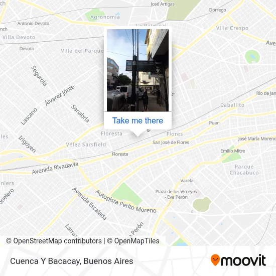 Cuenca Y Bacacay map
