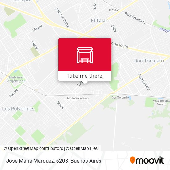 José María Marquez, 5203 map