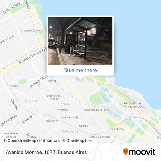 Avenida Monroe, 1077 map