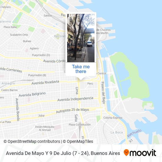 Avenida De Mayo Y 9 De Julio (7 - 24) map