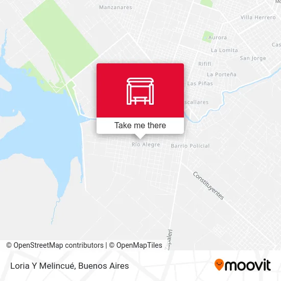 Loria Y Melincué map