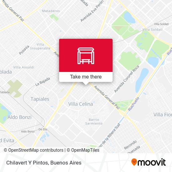 Chilavert Y Pintos map