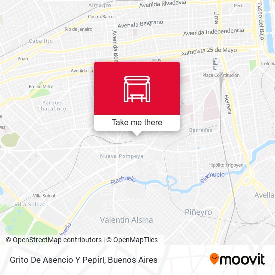Grito De Asencio Y Pepirí map