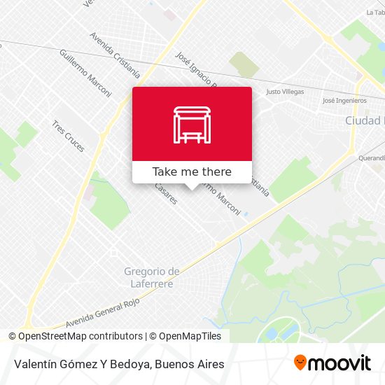 Valentín Gómez Y Bedoya map