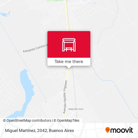 Miguel Martínez, 2042 map