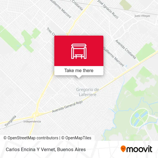 Carlos Encina Y Vernet map