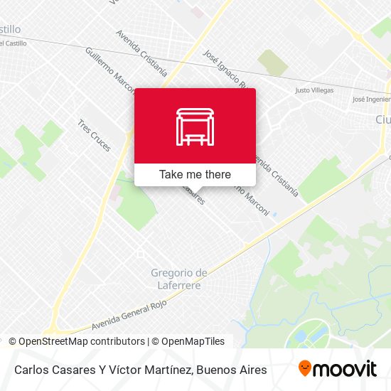 Carlos Casares Y Víctor Martínez map