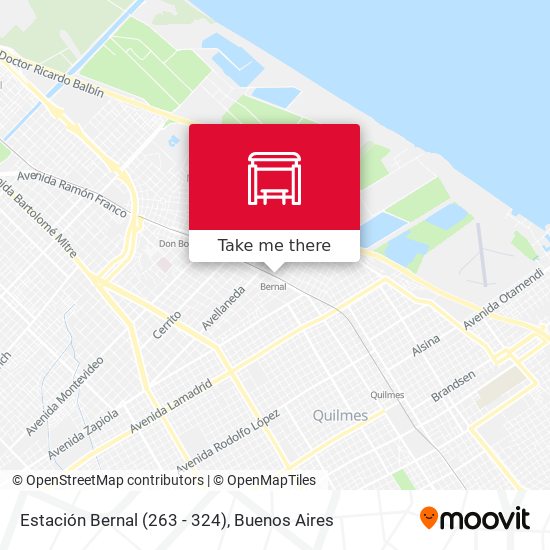 Estación Bernal (263 - 324) map