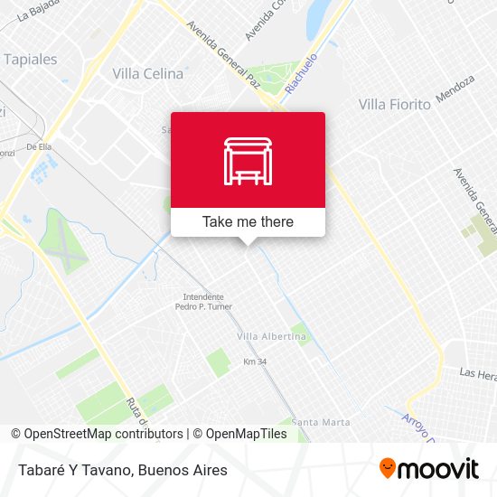 Tabaré Y Tavano map
