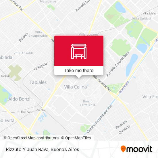 Mapa de Rizzuto Y Juan Rava