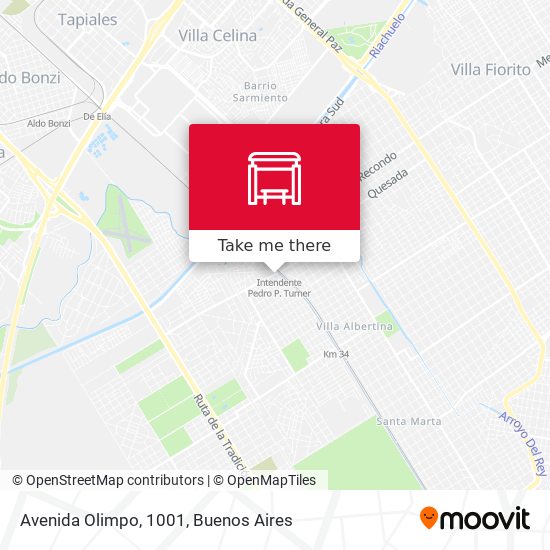 Avenida Olimpo, 1001 map