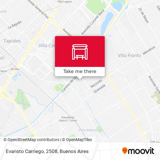 Evaristo Carriego, 2508 map