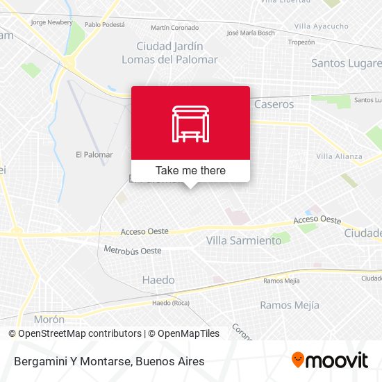 Bergamini Y Montarse map