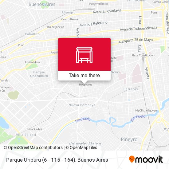 Parque Uriburu (6 - 115 - 164) map