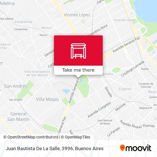Mapa de Juan Bautista De La Salle, 3996