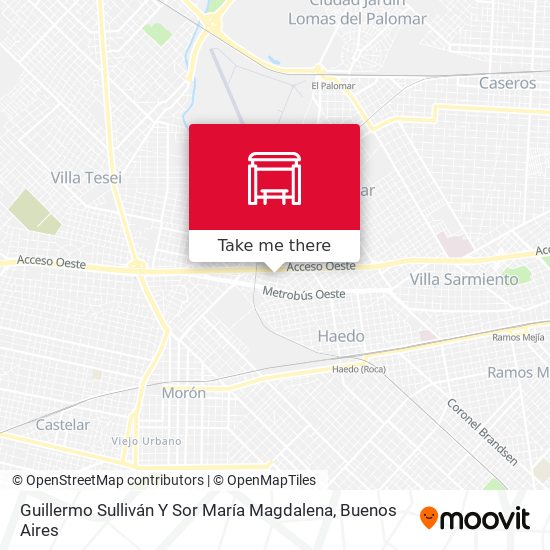 Guillermo Sulliván Y Sor María Magdalena map