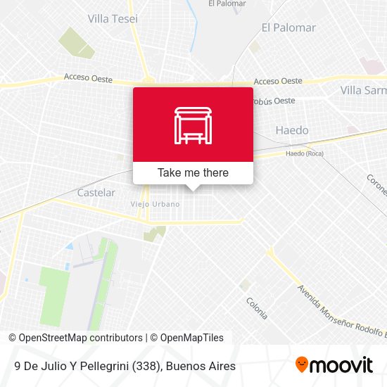 Mapa de 9 De Julio Y Pellegrini (338)