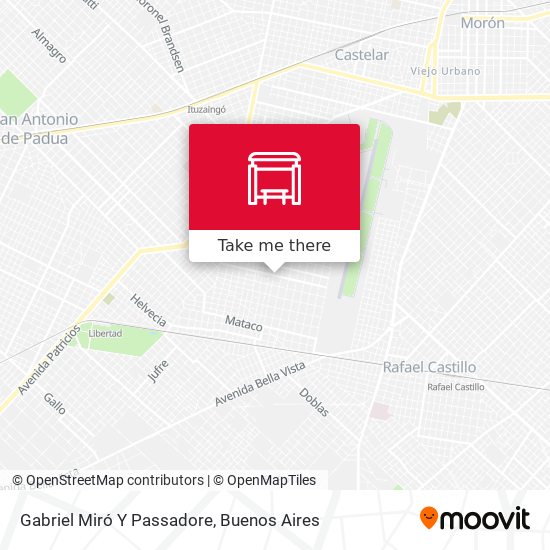 Mapa de Gabriel Miró Y Passadore
