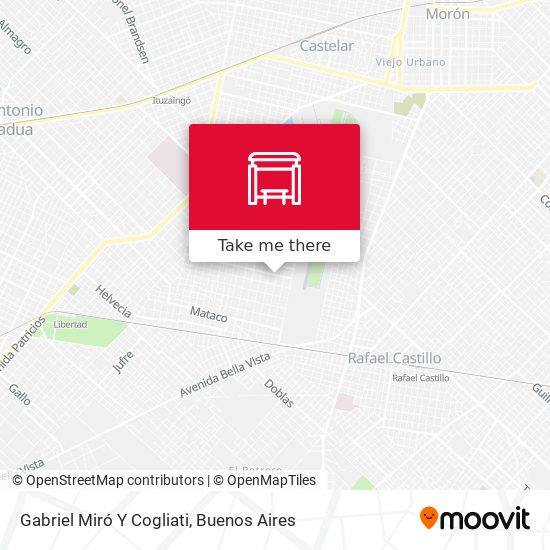 Mapa de Gabriel Miró Y Cogliati