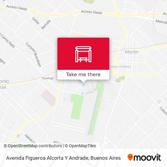 Mapa de Avenida Figueroa Alcorta Y Andrade
