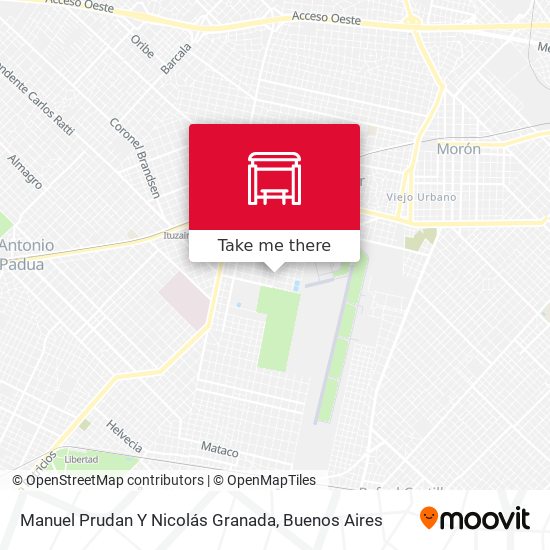 Manuel Prudan Y Nicolás Granada map