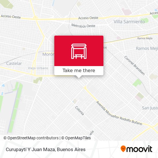 Mapa de Curupaytí Y Juan Maza