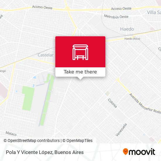 Mapa de Pola Y Vicente López