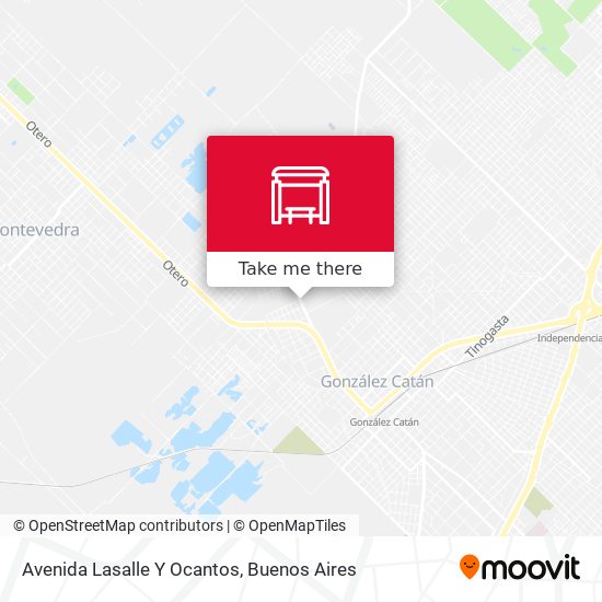 Avenida Lasalle Y Ocantos map
