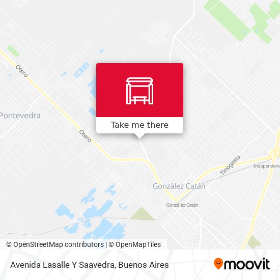Avenida Lasalle Y Saavedra map