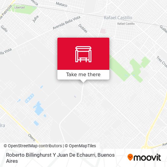 Roberto Billinghurst Y Juan De Echaurri map