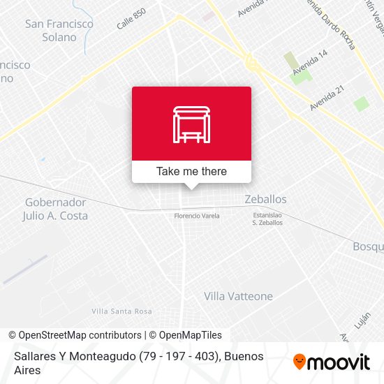 Sallares Y Monteagudo (79 - 197 - 403) map