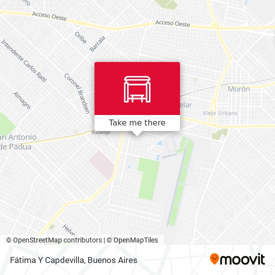 Fátima Y Capdevilla map