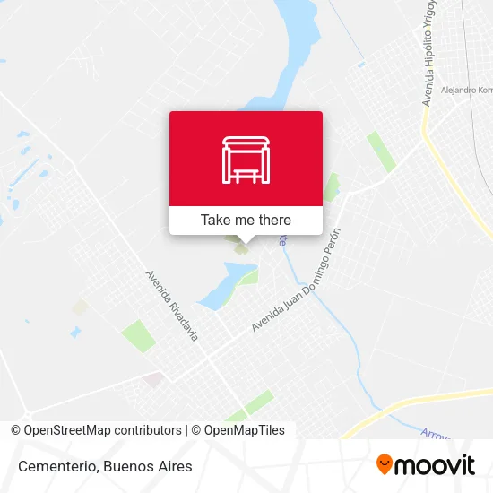 Cementerio map
