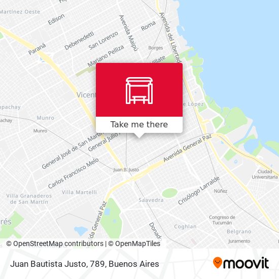 Juan Bautista Justo, 789 map